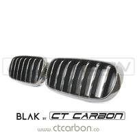 BMW F15/F16 X5/X6 2014-2018 SINGLE SLAT BLACK GRILLES
