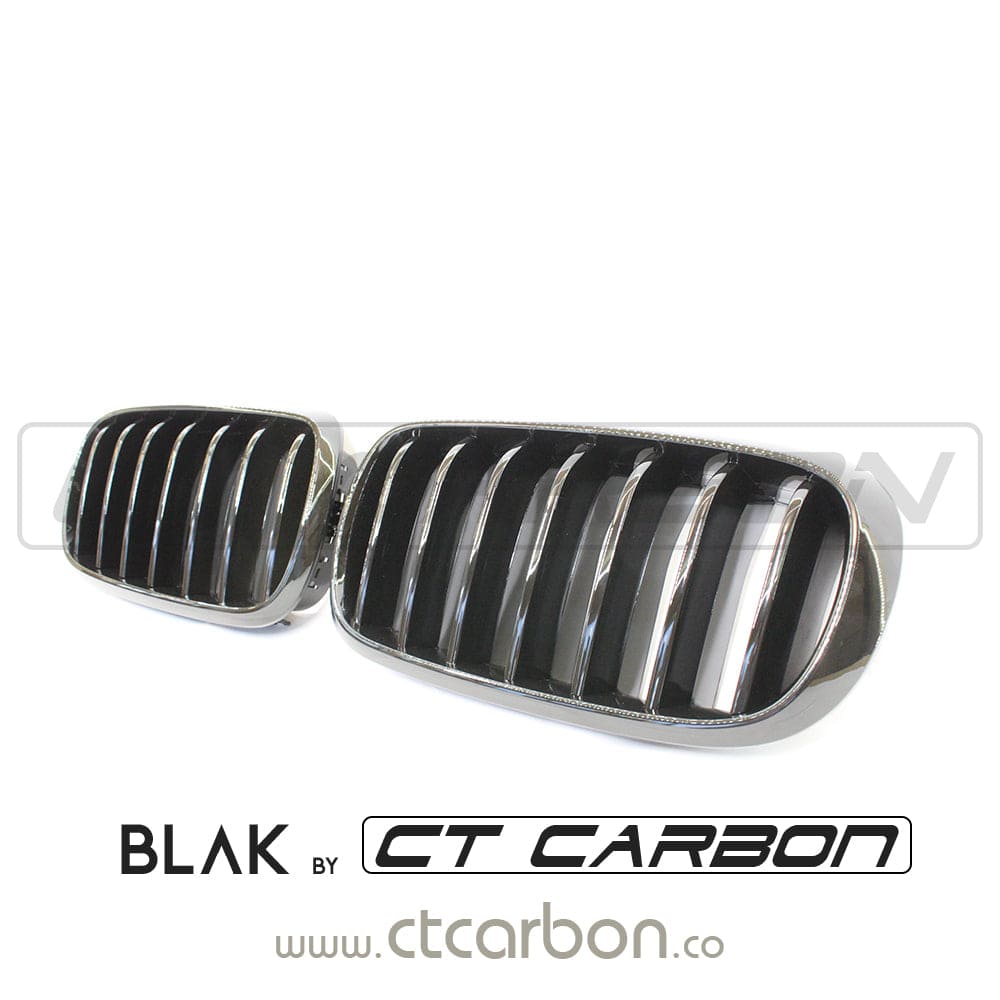 BMW F15/F16 X5/X6 2014-2018 SINGLE SLAT BLACK GRILLES