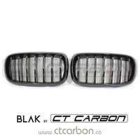 BMW F15/F16 X5/X6 2014-2018 SINGLE SLAT BLACK GRILLES