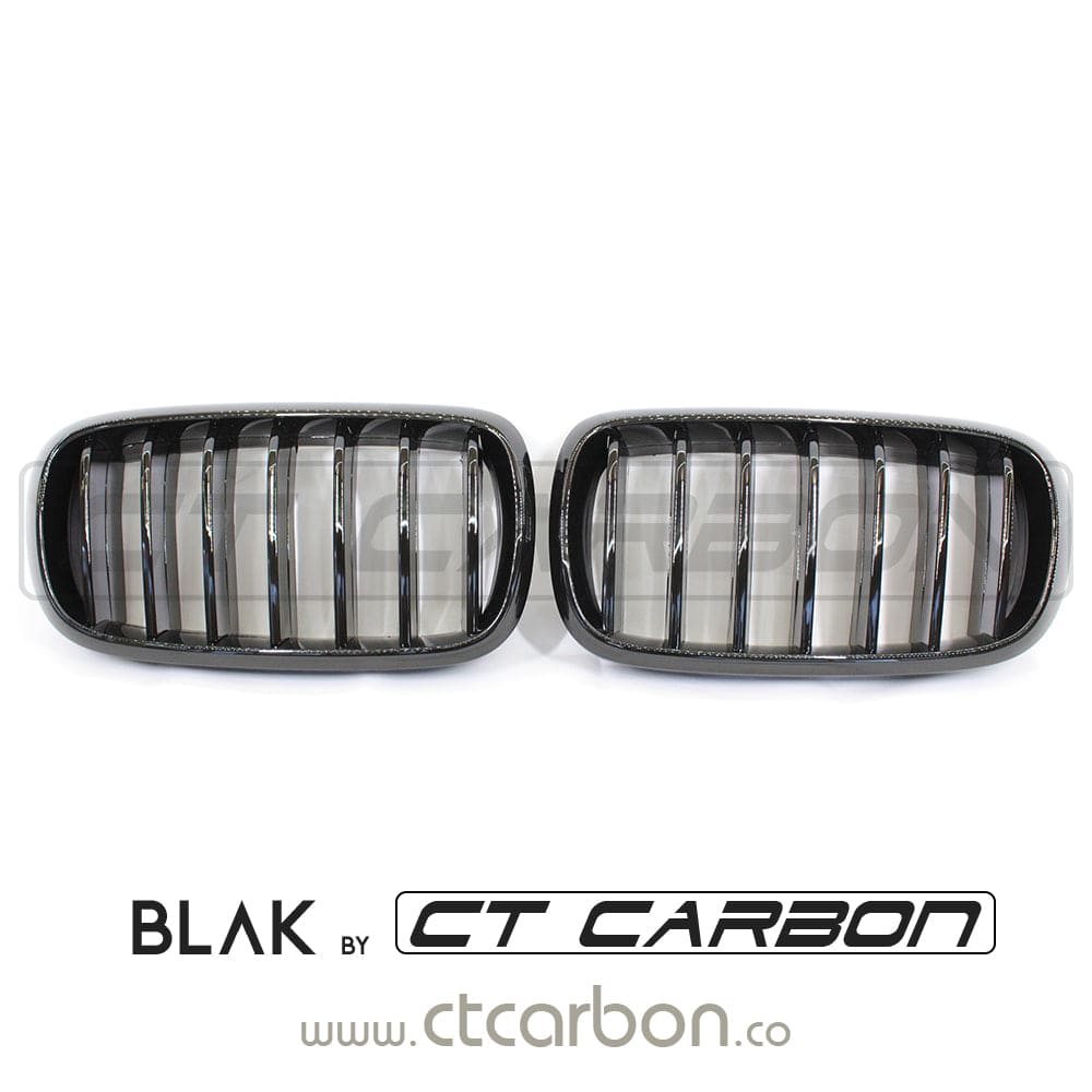 BMW F15/F16 X5/X6 2014-2018 SINGLE SLAT BLACK GRILLES
