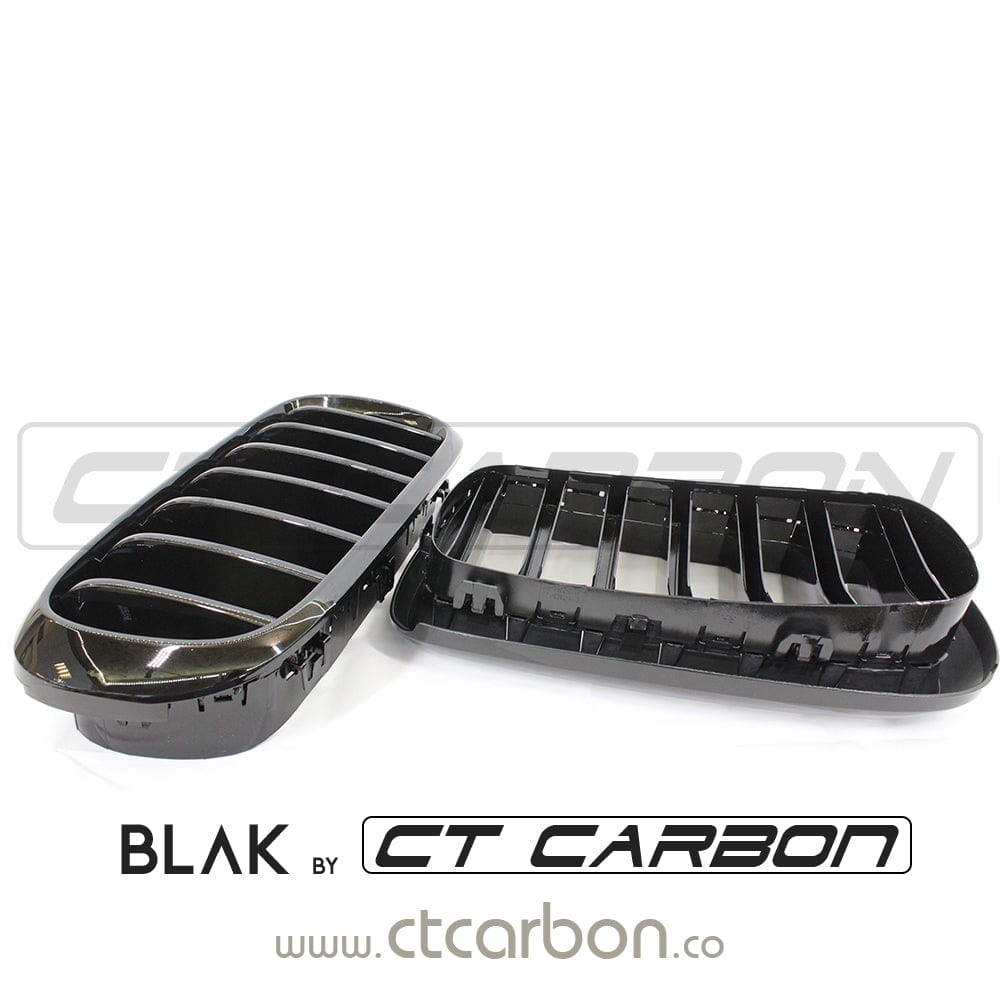 BMW F15/F16 X5/X6 2014-2018 SINGLE SLAT BLACK GRILLES