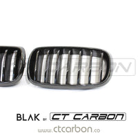 BMW F15/F16 X5/X6 2014-2018 SINGLE SLAT BLACK GRILLES