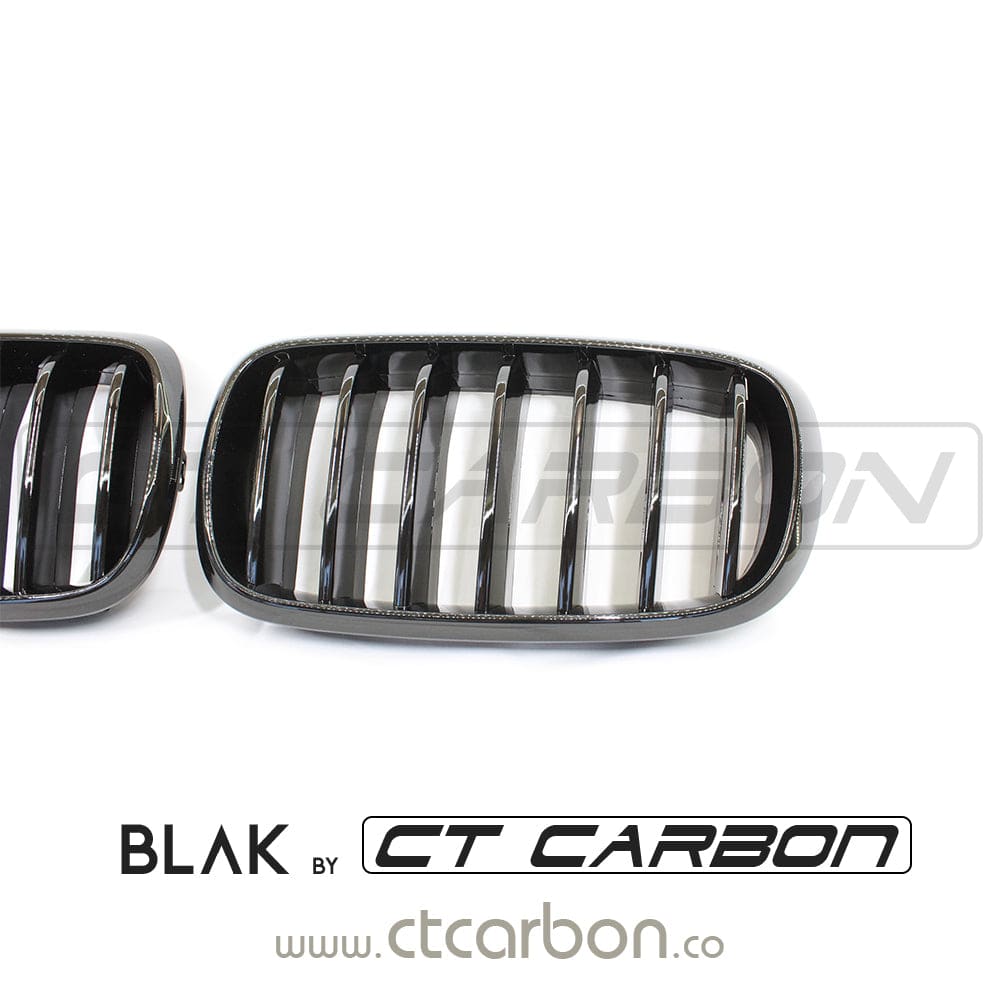 BMW F15/F16 X5/X6 2014-2018 SINGLE SLAT BLACK GRILLES