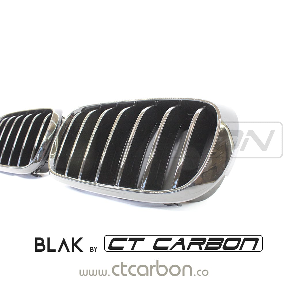 BMW F15/F16 X5/X6 2014-2018 SINGLE SLAT BLACK GRILLES