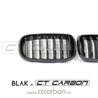 BMW F15/F16 X5/X6 2014-2018 SINGLE SLAT BLACK GRILLES