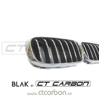 BMW F15/F16 X5/X6 2014-2018 SINGLE SLAT BLACK GRILLES
