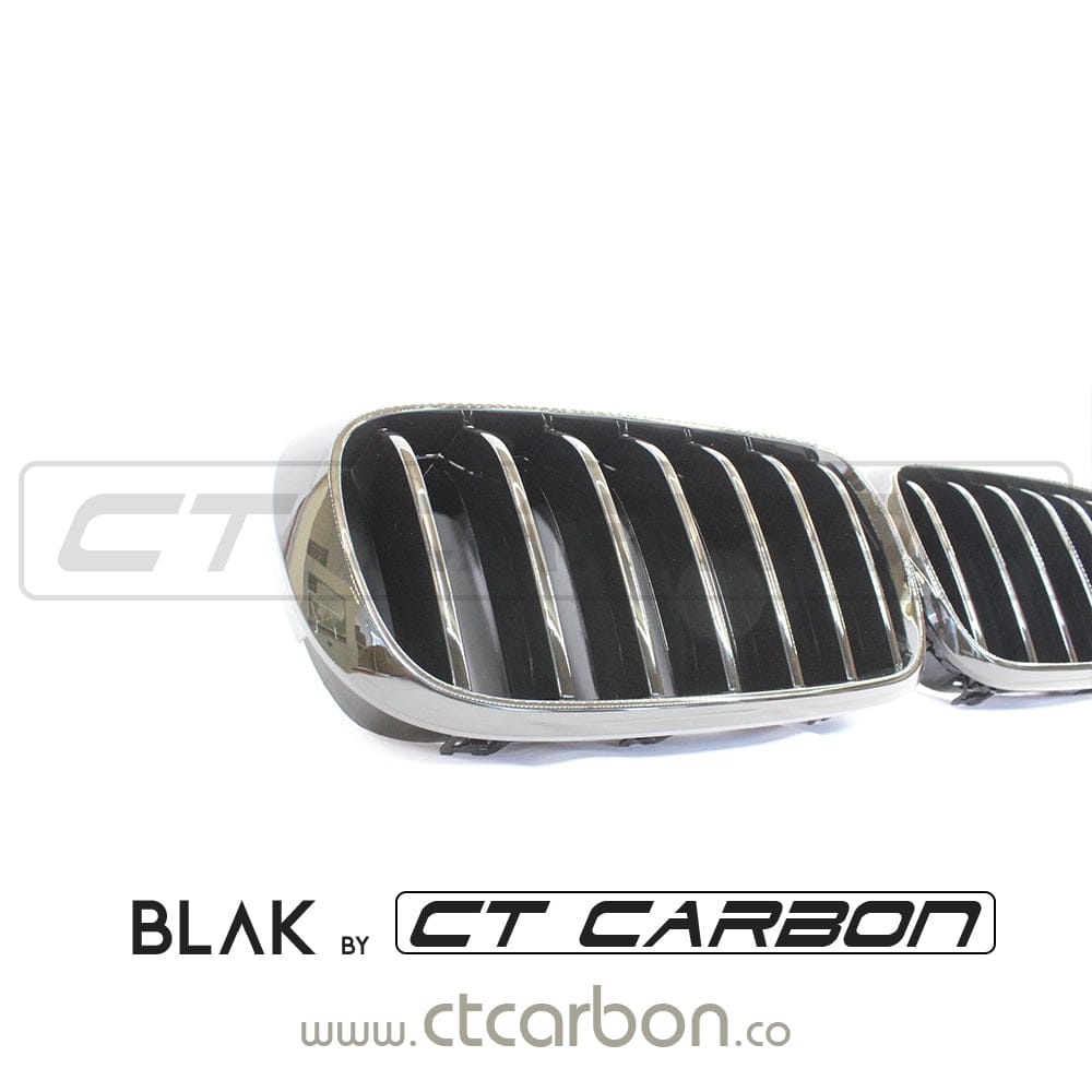 BMW F15/F16 X5/X6 2014-2018 SINGLE SLAT BLACK GRILLES