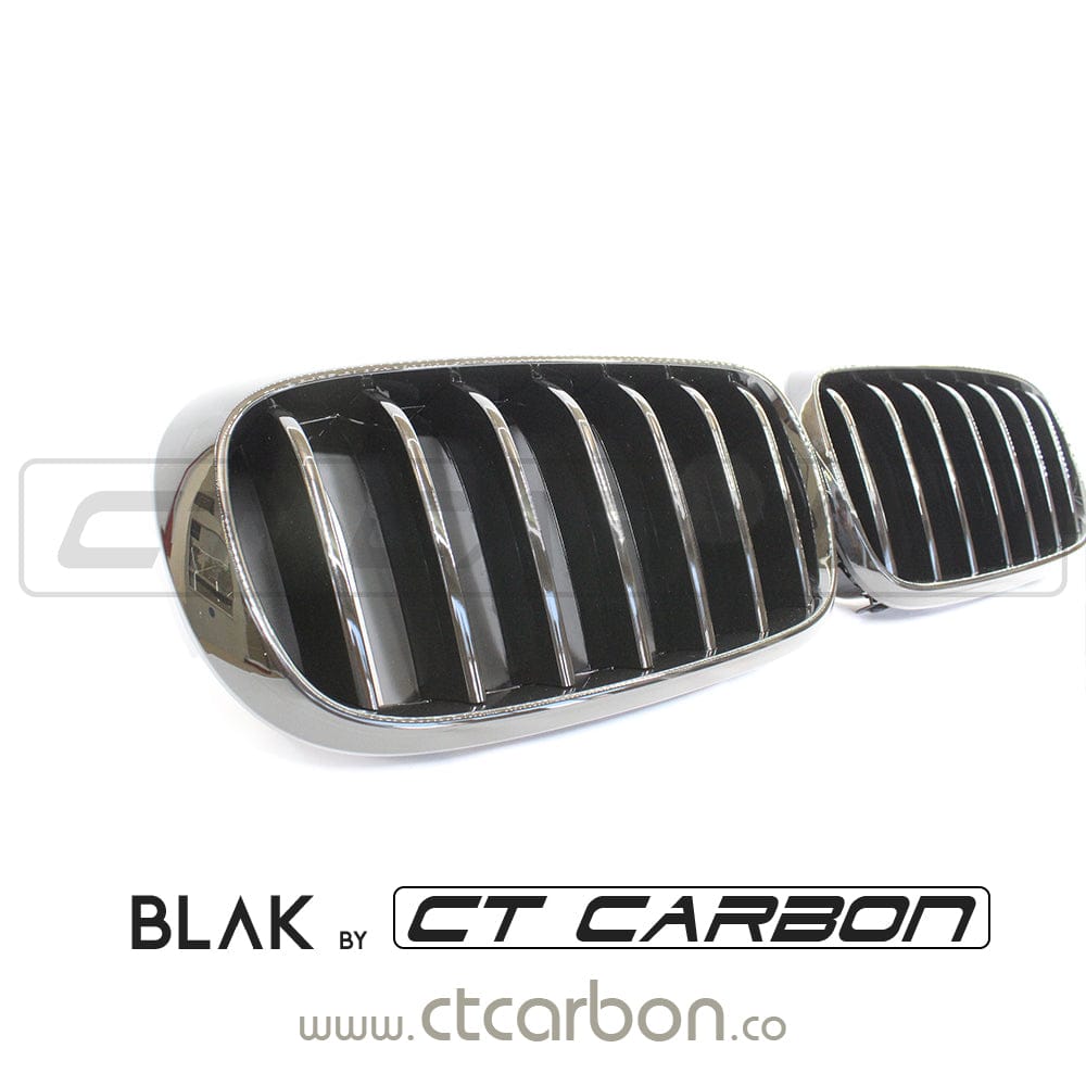 BMW F15/F16 X5/X6 2014-2018 SINGLE SLAT BLACK GRILLES