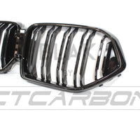 BMW G06 X6 2019-2023 DOUBLE SLAT BLACK GRILLES