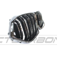 BMW G06 X6 2019-2023 DOUBLE SLAT BLACK GRILLES