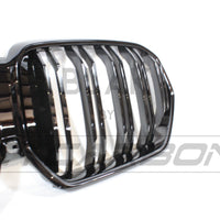 BMW G06 X6 2019-2023 DOUBLE SLAT BLACK GRILLES