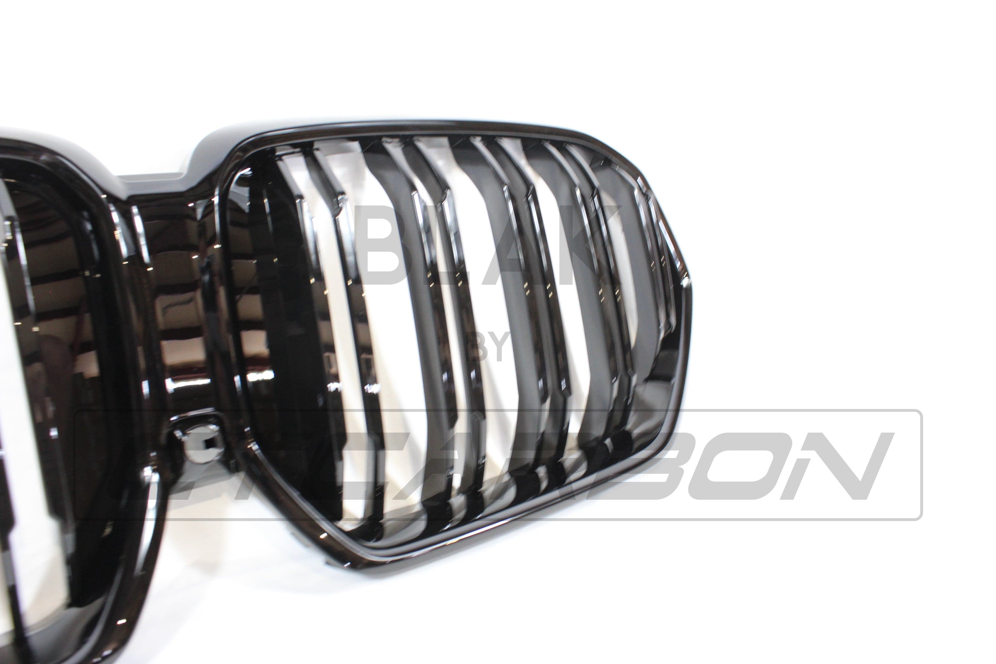 BMW G06 X6 2019-2023 DOUBLE SLAT BLACK GRILLES