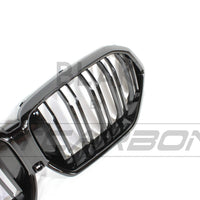 BMW G06 X6 2019-2023 DOUBLE SLAT BLACK GRILLES