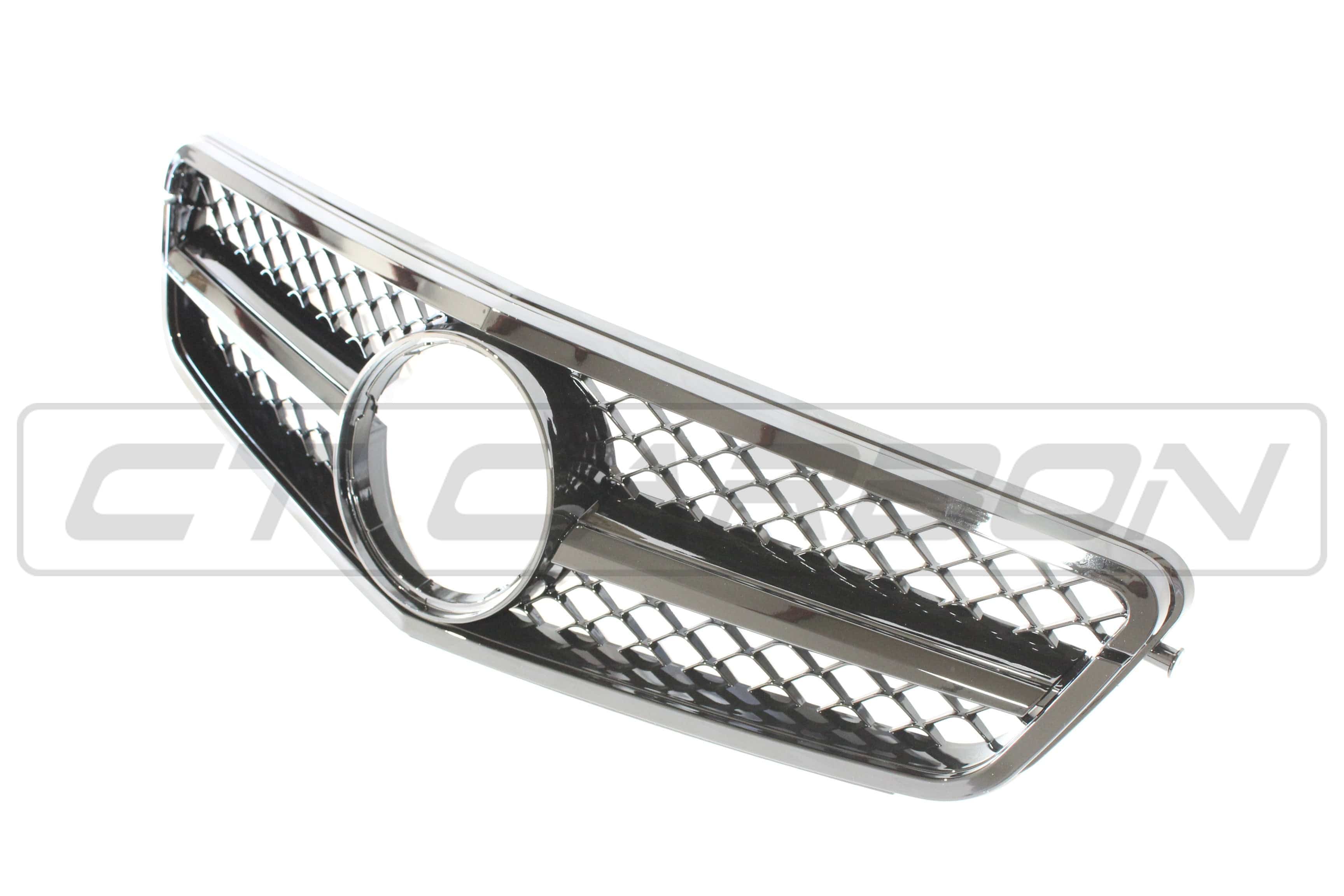 MERCEDES W204 C CLASS BLACK GRILLE