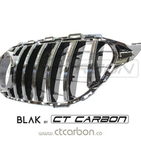 MERCEDES W205 C CLASS 2014-2018 BLACK GRILLE (WITHOUT CAMERA)