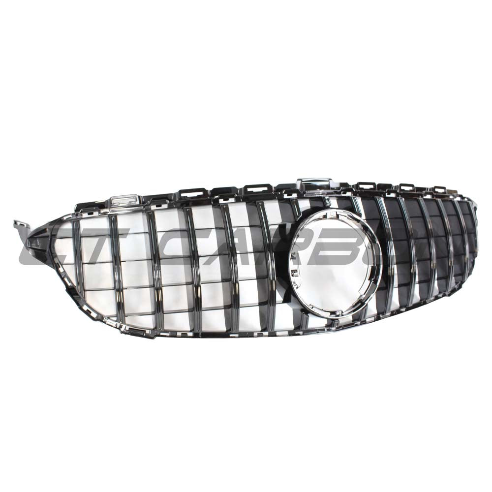 MERCEDES W205 C CLASS 2019+ BLACK GRILLE (WITH CAMERA)