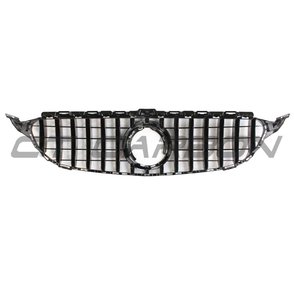 MERCEDES W205 C CLASS 2019+ BLACK GRILLE (WITH CAMERA)