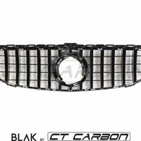 MERCEDES W205 C63 AMG 2014-2018 AMG GT BLACK GRILLE (WITH CAMERA)