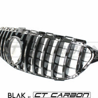 MERCEDES W205 C63 AMG 2014-2018 AMG GT BLACK GRILLE (WITH CAMERA)