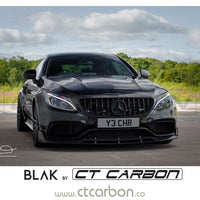 MERCEDES W205 C63 AMG 2014-2018 AMG GT BLACK GRILLE (WITHOUT CAMERA)