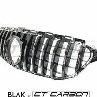 MERCEDES W205 C63 AMG 2014-2018 AMG GT BLACK GRILLE (WITHOUT CAMERA)