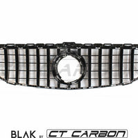 MERCEDES W205 C63 AMG 2014-2018 AMG GT BLACK GRILLE (WITHOUT CAMERA)
