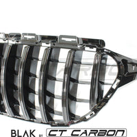 MERCEDES W205 C63 AMG 2014-2018 AMG GT BLACK GRILLE (WITHOUT CAMERA)