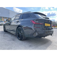 BMW 3 SERIES G20/G21 GLOSS BLACK SIDE SKIRTS - V1