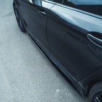 BMW 5 SERIES G30/31 GLOSS BLACK SIDE SKIRTS