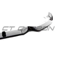 AUDI A3 S-LINE & S3 8V FACELIFT 2017-2020 GLOSS BLACK SPLITTER - V1