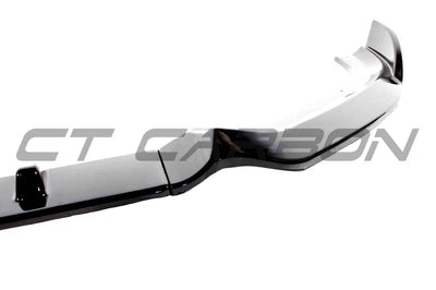 AUDI A3 S-LINE & S3 8V FACELIFT 2017-2020 GLOSS BLACK SPLITTER - V1