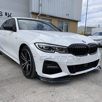 BMW 3 SERIES G20/G21 PRE LCI GLOSS BLACK SPLITTER - V1