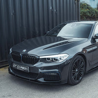 BMW 5 SERIES G30/31 PRE LCI GLOSS BLACK SPLITTER - V1