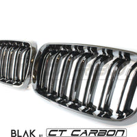 BMW X5M/X6M F16 & F15 2014-2018 DOUBLE SLAT GRILLES