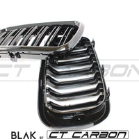 BMW X5M/X6M F16 & F15 2014-2018 DOUBLE SLAT GRILLES