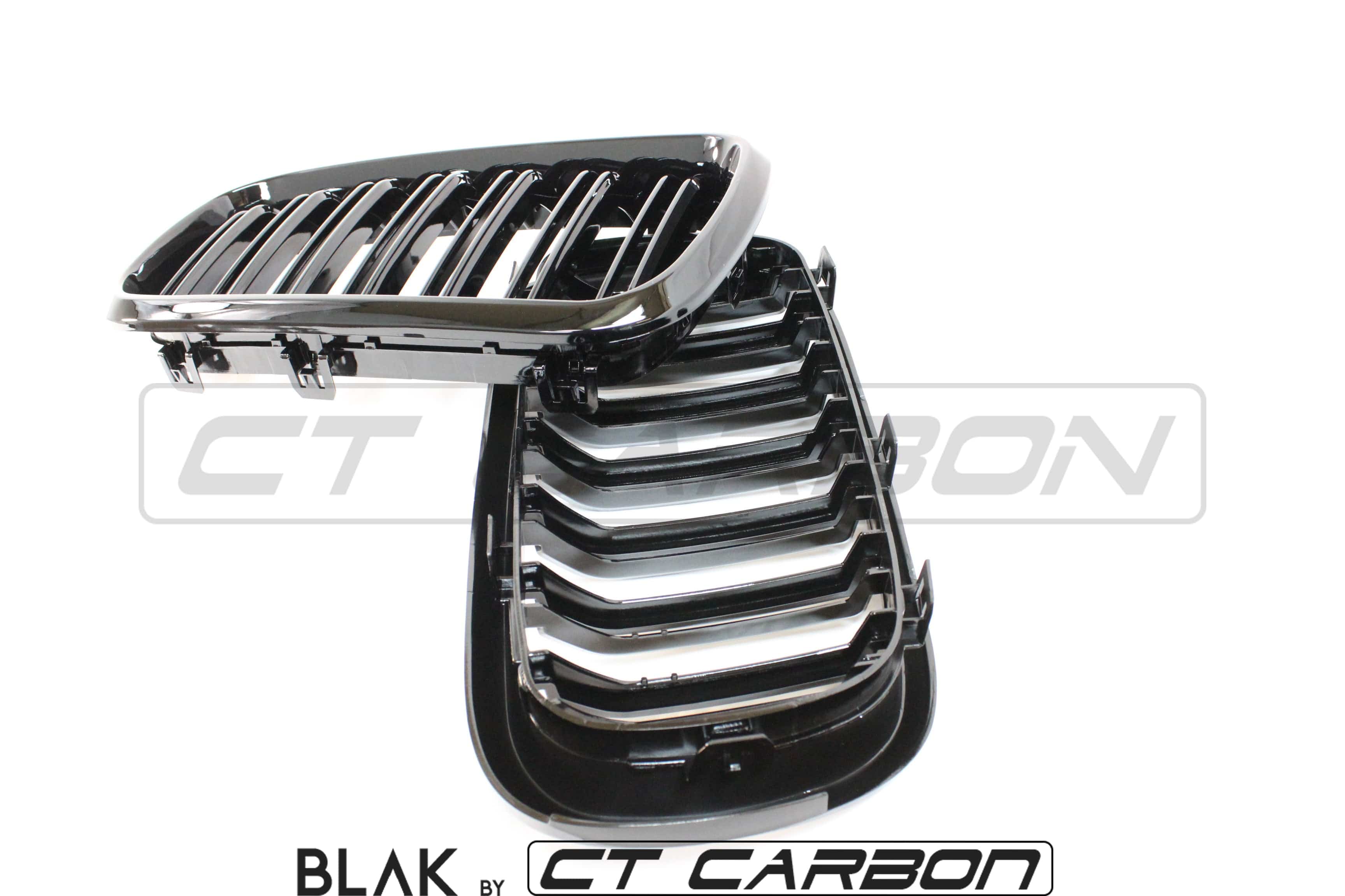 BMW X5M/X6M F16 & F15 2014-2018 DOUBLE SLAT GRILLES