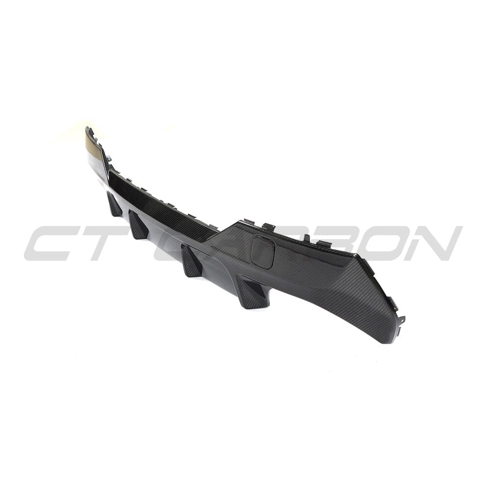 BMW G22/G23 4 SERIES 2020-2024 PRE-LCI CARBON FIBRE DIFFUSER - V1