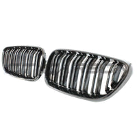 BMW M2 F87 & F22 2 SERIES DOUBLE SLAT BLACK GRILLES