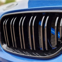 BMW M2 F87 & F22 2 SERIES DOUBLE SLAT BLACK GRILLES