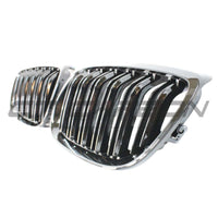 BMW M3 / 3 SERIES E92/E93 DOUBLE SLAT BLACK GRILLES