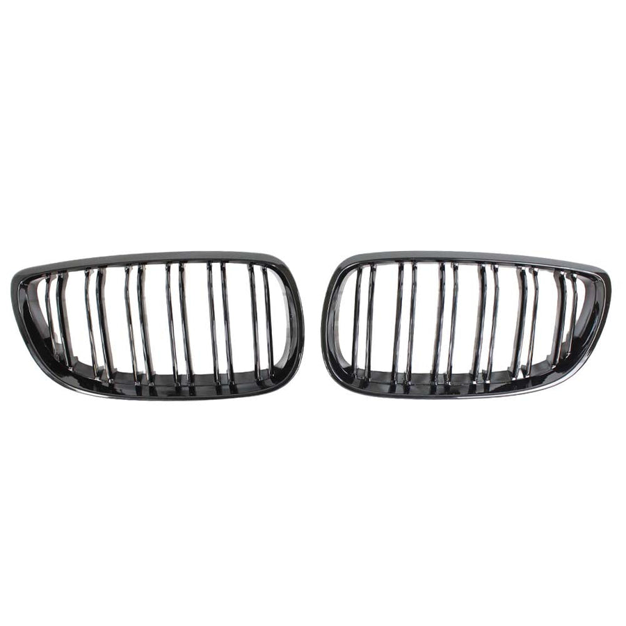 BMW M3 / 3 SERIES E92/E93 DOUBLE SLAT BLACK GRILLES