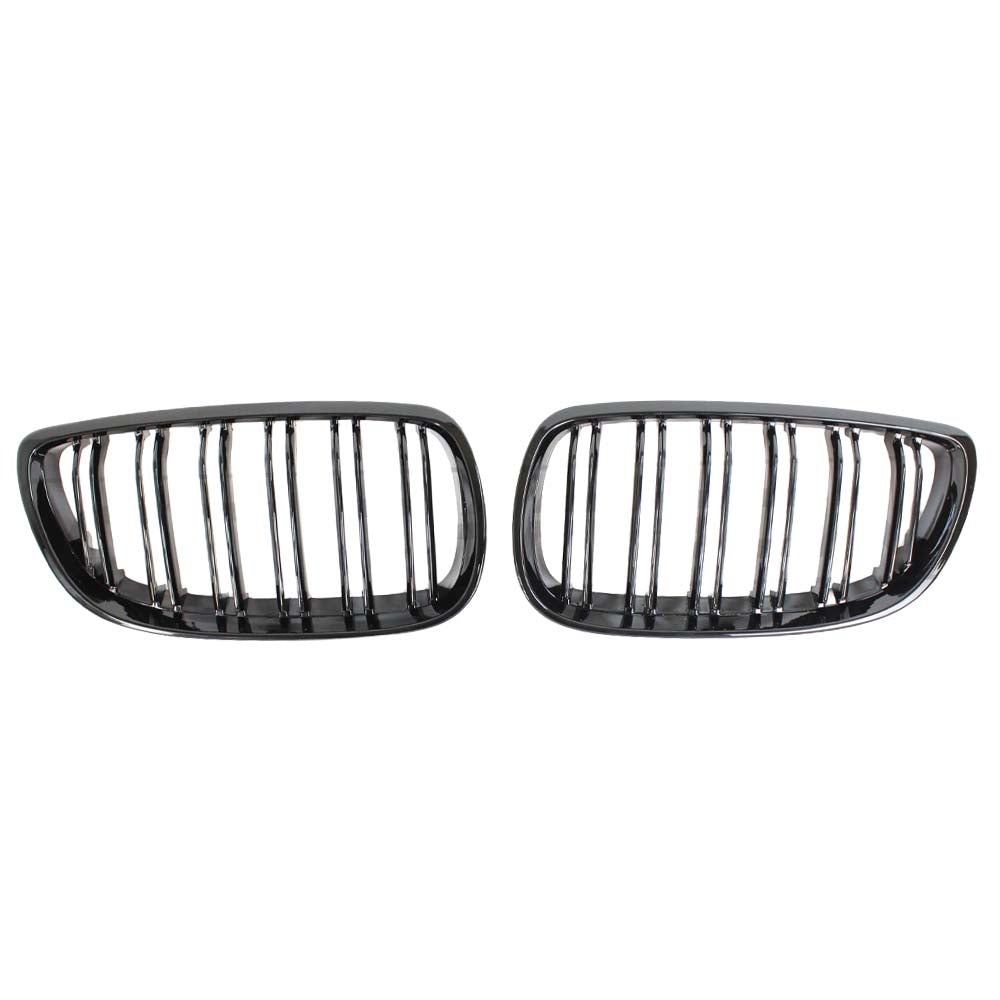 BMW M3 / 3 SERIES E92/E93 DOUBLE SLAT BLACK GRILLES
