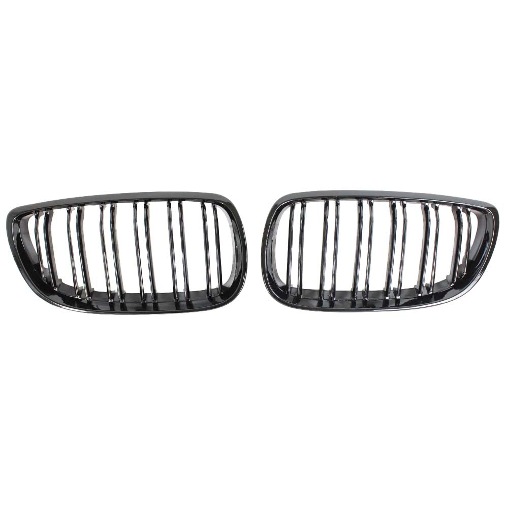 BMW E90 3 SERIES LCI DOUBLE SLAT BLACK GRILLES