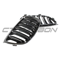 BMW E90 3 SERIES LCI DOUBLE SLAT BLACK GRILLES