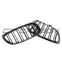 BMW M3 / 3 SERIES E92/E93 DOUBLE SLAT BLACK GRILLES