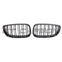 BMW E90 3 SERIES LCI DOUBLE SLAT BLACK GRILLES
