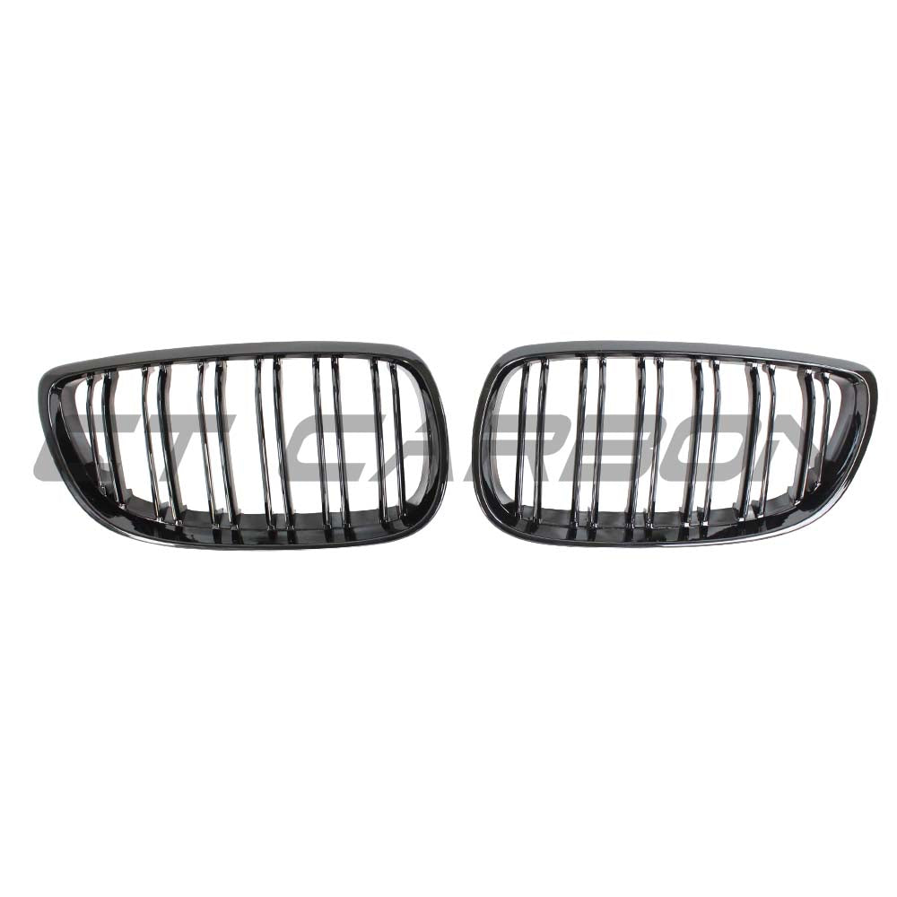 BMW E90 3 SERIES LCI DOUBLE SLAT BLACK GRILLES