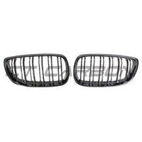 BMW M3 / 3 SERIES E92/E93 DOUBLE SLAT BLACK GRILLES