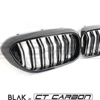 BMW M5 F90 / 5 SERIES G30/G31 DOUBLE SLAT BLACK GRILLES