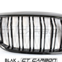 BMW M5 F90 / 5 SERIES G30/G31 DOUBLE SLAT BLACK GRILLES